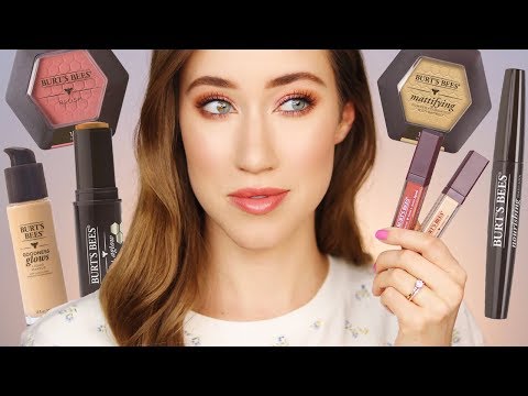 Trying NEW Burt's Bees Makeup  - UCLF42C7y73FKA8ye_5Nn-Kw