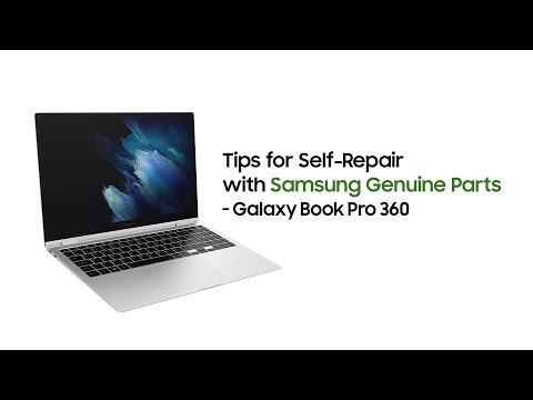 Samsung Support: Self-Repair Overview for Galaxy Book Pro 360