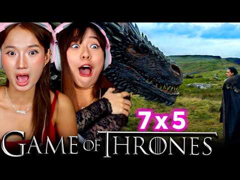 Asian Girls React | Game of Thrones S7 Ep 05 "Eastwatch" | First Time Watch