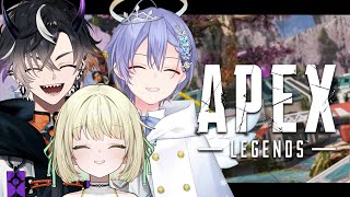 【 APEX 】フルパきちゃあああ！！w/ 白雪レイド先輩、テンちゃん【ネオポルテ / 光葉エニ】