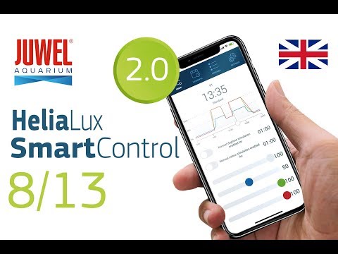 JUWEL Aquarium – Set up HeliaLux SmartControl 2.0, 8/13, english