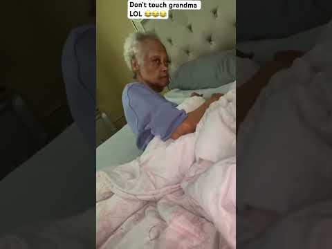Don’t touch grandma LOL😂😂😂. #Funny # #Grandma #Memes #Peace #MrBeast