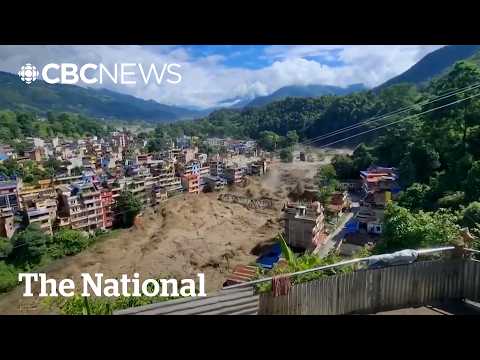 Massive flash flood at Nepal-Tibet border leaves at least 150 dead, hundreds missing