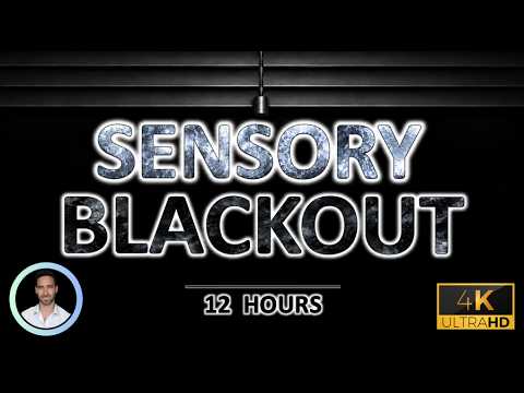 Sensory Blackout | Deep Sleep Sound | For Overstimulation, Distractions &amp; <strong>Racing</strong> Thoughts | 12 Hours