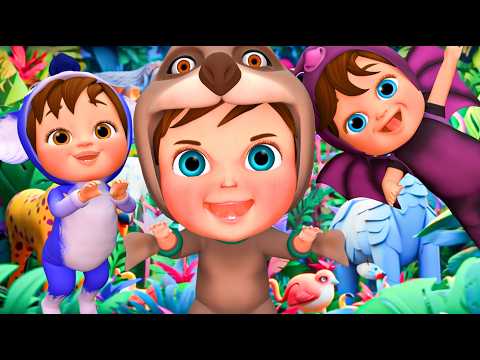 Australian Animals Adventure | Kids Nursery Rhyme | Kids Songs | Banana Cartoon #nurseryrhymes