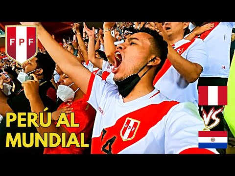 PERÚ 2 - 0 PARAGUAY | LA EMOCIÓN DE LA HINCHADA PERUANA | NOS VAMOS A QATAR