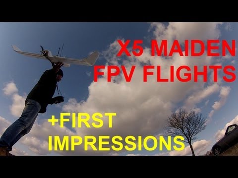 X5 Maiden Flights & First FPV Impressions - UCrP2YXnxHIGYmPf9QL9QcGw