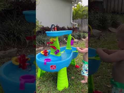 Water table hack if you are also tired of constantly pouring water #watertable #steptwowatertable