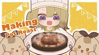 【HANDCAM COOKING】TRYING TO MAKE A POT ROAST【NIJISANJI EN | Luca Kanesh
