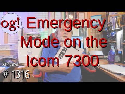 Emergency Mode on the Icom 7300 (#1316)