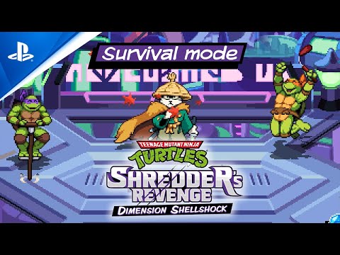 Teenage Mutant Ninja Turtles: Shredder's Revenge - Survival Mode Reveal | PS5 & PS4 Games