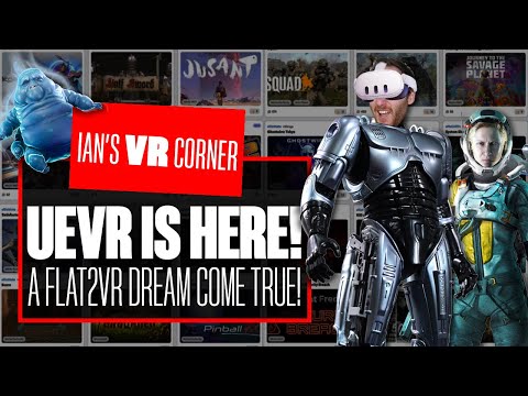 This INCREDIBLE Mod Makes HUNDREDS Of Flat Games Support VR! - PRAYDOG'S UEVR MOD - Ian's VR Corner