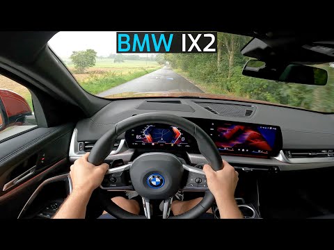 2024 BMW iX2 313 HP POV TEST DRIVE