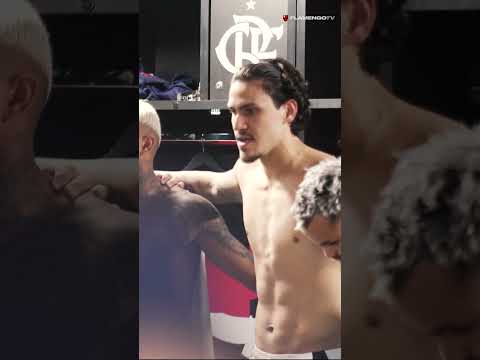 'VOLTA DE MARCAR GOLS' PEDRO NO VESTIÁRIO COMEMORANDO VITÓRIA CONTRA JUVENTUDE 🔴⚫ #flamengo