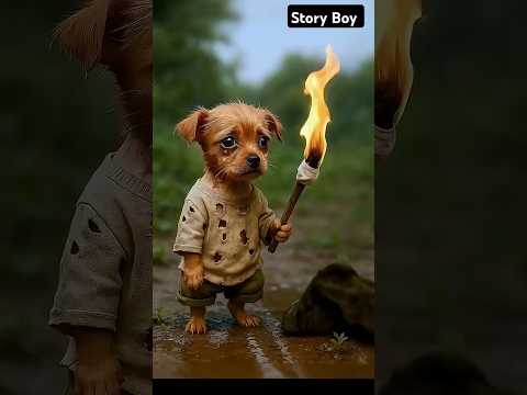 छोटा कुते का बच्चा बहुत ज्यादा मजदूरी कर रहा है 🤣 | #ai | #aishorts | #trending | #ytshorts