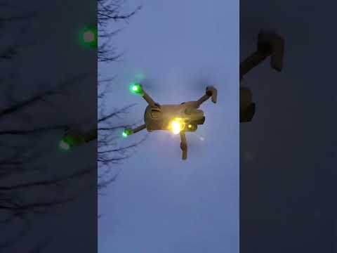 DJI Mini 4 Pro. It's a very useful lights for night aerial video recording.