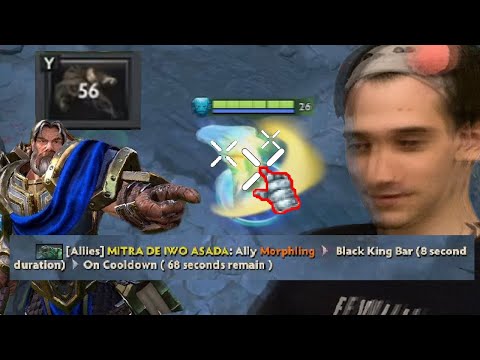 Dota 2: Arteezy - Click Wars except it's Arteezy Mis-Clicking Spells and Items | Aghs Morph with ES