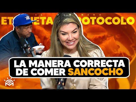 La Manera correcta de Comer SANCOCHO - Laura de la Nuez