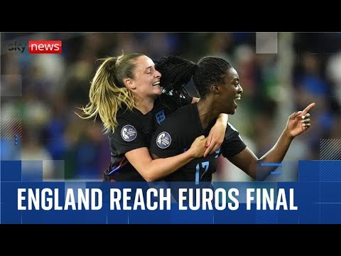 Women's Euros: England through to the final after beating Italy