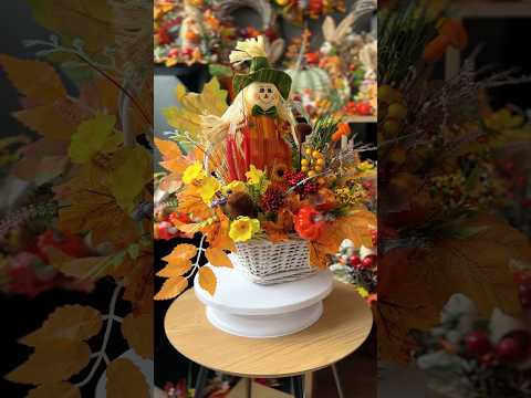 Осіння поробка 🍂 Яскравий декор для осіннього затишку🧡#ОсіннійДекор #ОсінняПоробка #AutumnDecor