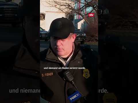 Pennsylvania: Kleinflugzeug crasht auf Parkplatz von Seniorenheim | #ntv