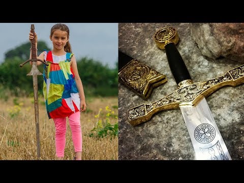 7 Year Old Girl Finds 'EXCALIBUR' in Legendary Lake - UCxo8ooAqXiObjuaIy10ud0A