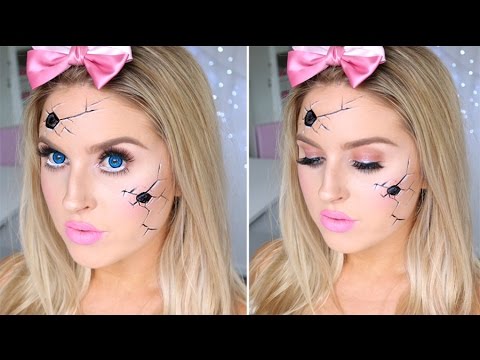 Cracked Broken Doll Tutorial ♡ Pretty & Easy Halloween Makeup! - UCMpOz2KEfkSdd5JeIJh_fxw