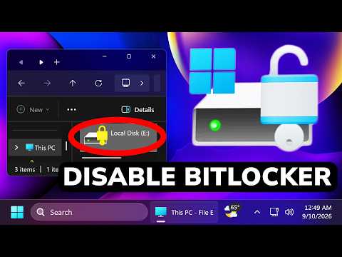 How to Disable BitLocker in Windows 11 | Bypass BitLocker Recovery Screen