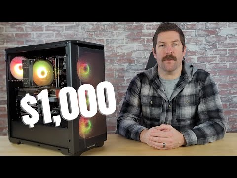$1,000 Gaming PC Build for 1440P (5600X & 7800 XT)