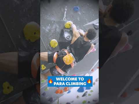 Welcome To Para Climbing 🔥🧗