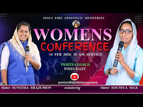 🔴Women's Conference • PENIEL CHURCH, PINEVALLEY • FEBRUARY 14 2026 • Jesus Fire Apostolic Ministries
