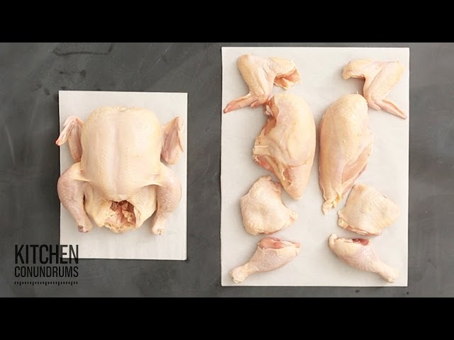 How to Cut Up a Whole Chicken in Less Than 10 Minutes