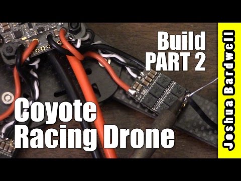 HOW TO BUILD A QUADCOPTER | AllCarbonRC Coyote | Part 2 - UCX3eufnI7A2I7IkKHZn8KSQ