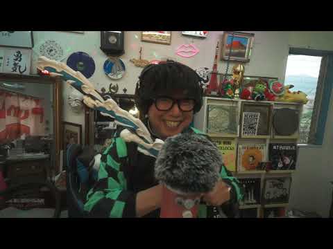 【ASMR】音量注意　鬼滅の刃日輪刀タッピングASMR Demon Slayer Nichirin Sword Tapping
