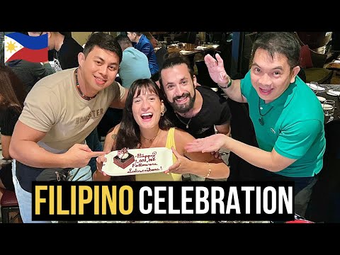 Invited by FILIPINO Friends to celebrate 100k Subscribers 🇵🇭😍