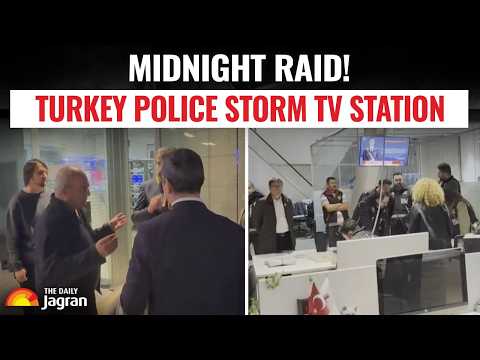 'Dark Day <strong>For</strong> Turkey' Halk <strong>TV</strong> Shut Down As Police Storm Newsroom