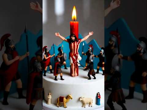 They Beat Jesus… But He Still Forgave 💔 #shortsfeed #ai