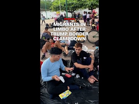'All for nothing': Migrants at US-Mexico border speak to CNN as Trump shuts down immigration app
