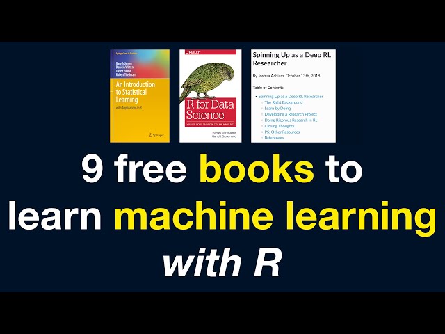 The Best Book for Machine Learning in R