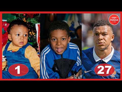Kylian Mbappé Through the Years ⭐ Transformation From 1 to 27 Years Old