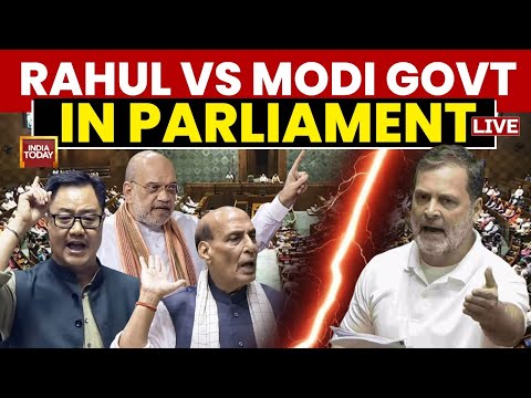 Lok Sabha Budget Session LIVE: Rahul Gandhi vs Modi Government Showdown In Sansad | Parliament News
