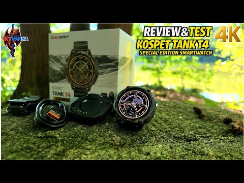 KOSPET TANK T4 Special Edition Smartwatch: Full Review & Test