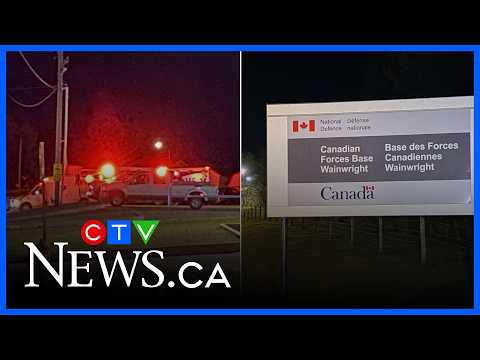 Emergency personnel on site after fire breaks out at Wainwright military base