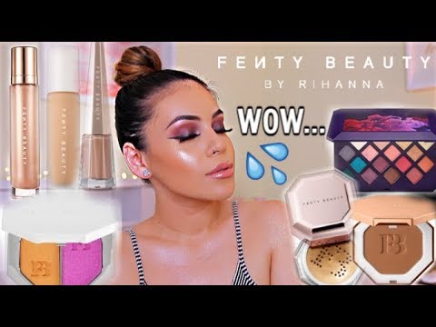 FULL FACE OF FENTY BEAUTY BY RIHANNA: HITS + MISSES! PRODUCTS WORTH YOUR MONEY | JuicyJas - UCqTR5f7YkGro3cPv23SqcqQ