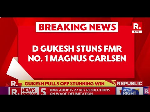 World Champion D Gukesh stuns former No. 1 Magnus Carlsen in Norway Chess 2025