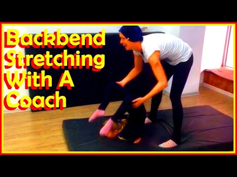 Contortion & Flexibility: Gymnastics School Backbend Stretching Training Routine Contortion & Flexibility: Gymnastics School Backbend Stretching Training Routine