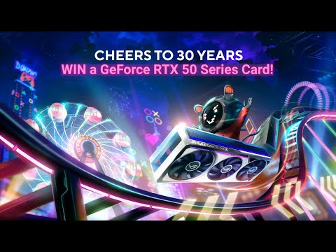 ASUS Graphics Cards 30-Year Anniversary - Win a GeForce RTX 50 Series Card!