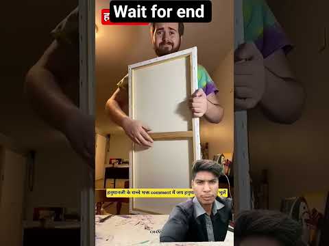 हनुमान जी का अद्भुत चित्र #shorts #viral #shorts