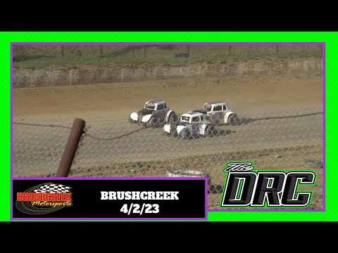 Brushcreek Motorsports Complex | 4/2/23 |  Sunday Funday VIII | Legend Cars | Feature - dirt track racing video image