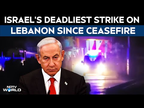 Israel Lebanon News | Israeli Attack Hits Palestinian Camp In South Lebanon